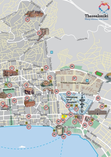 Thessaloniki Map