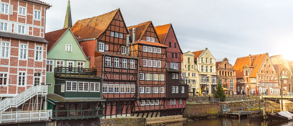Lüneburg harbour Germany