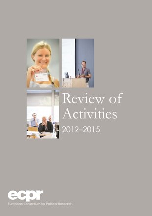 Cover image of activities review 2012-2015