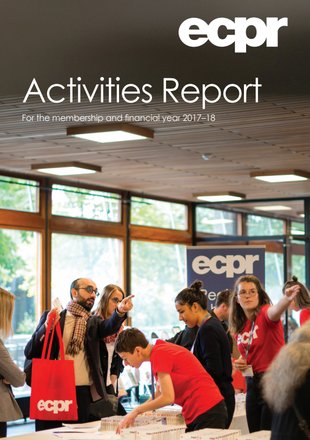 Cover image of activities report 2017-2018
