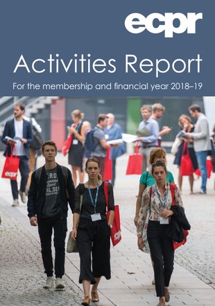 Cover image of activities report 2018-2019