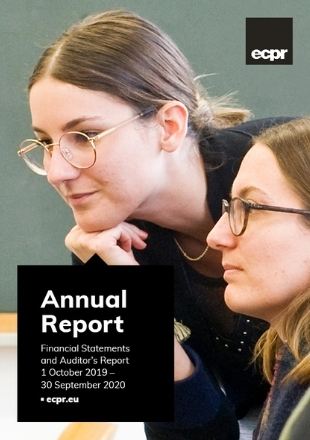 Cover image of activities report 2019-2020
