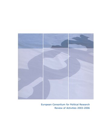 Cover image of activities review 2003-2006