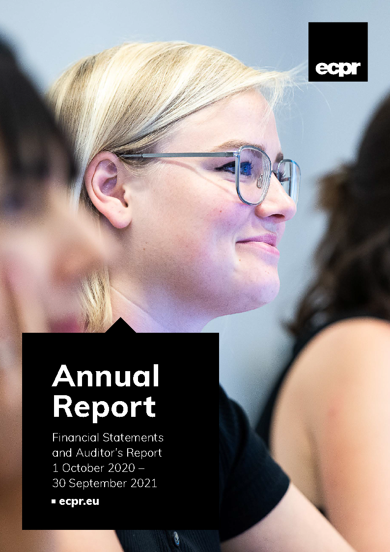 Cover image of activities report 2020-2021